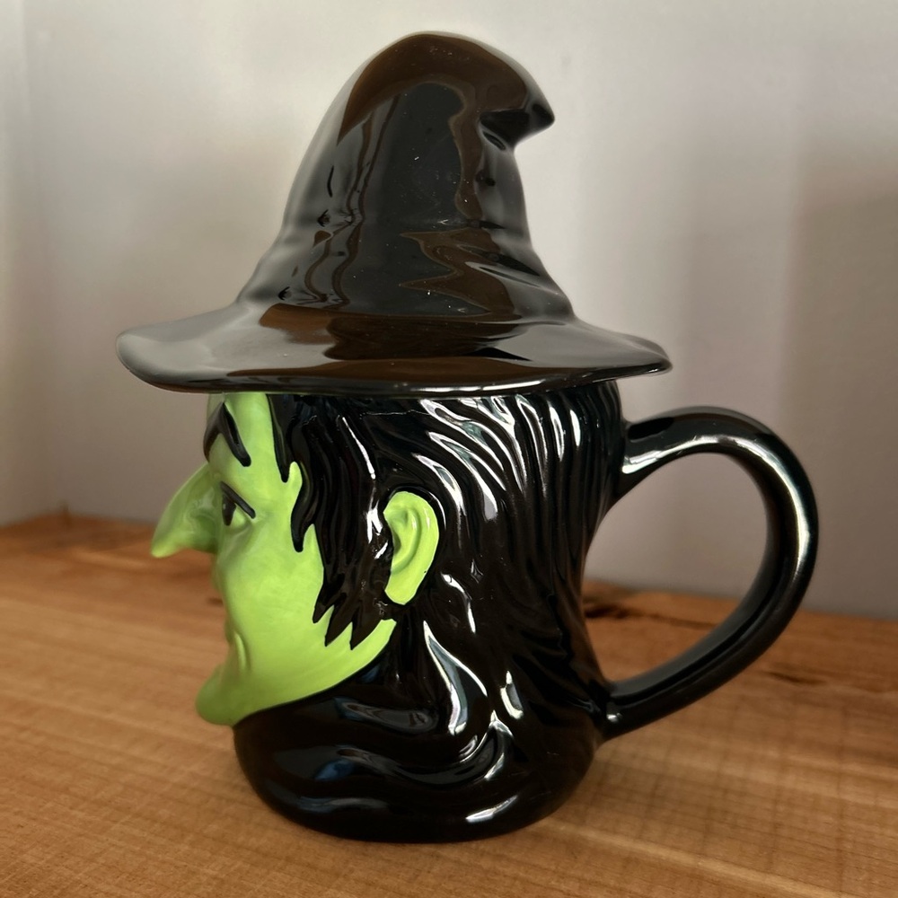 NIB Wicked Witch Figural Mug w/Hat Topper - Picture 2 of 10